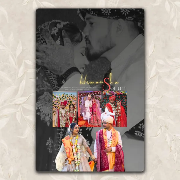 Mdf_Acrylic_Modern_Couple_Collage_Wall_Mounted_Frame
