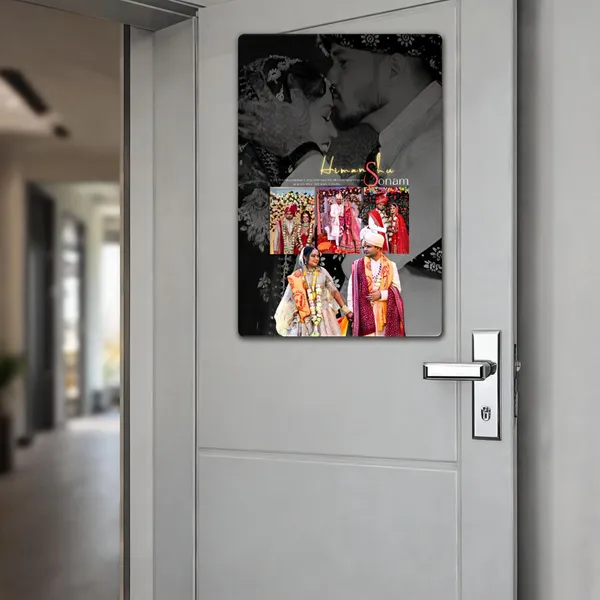 Mdf_Acrylic_Modern_Couple_Collage_Wall_Mounted_Frame