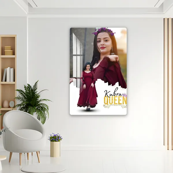 Mdf_Acrylic_Modern_Queen_Collage_Wall_Mounted_Frame