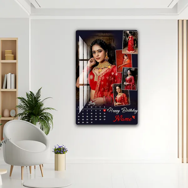 Mdf_Acrylic_Modern_Calendar_Collage_Wall_Mounted_Frame