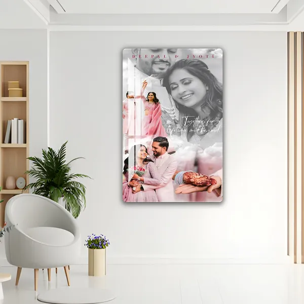 Mdf_Acrylic_Modern_Couple_Collage_Wall_Mounted_Frame