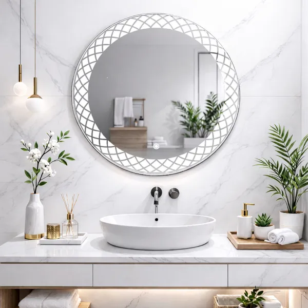 Acrylic_Contemporary_Round_LED_Wall_Mirror