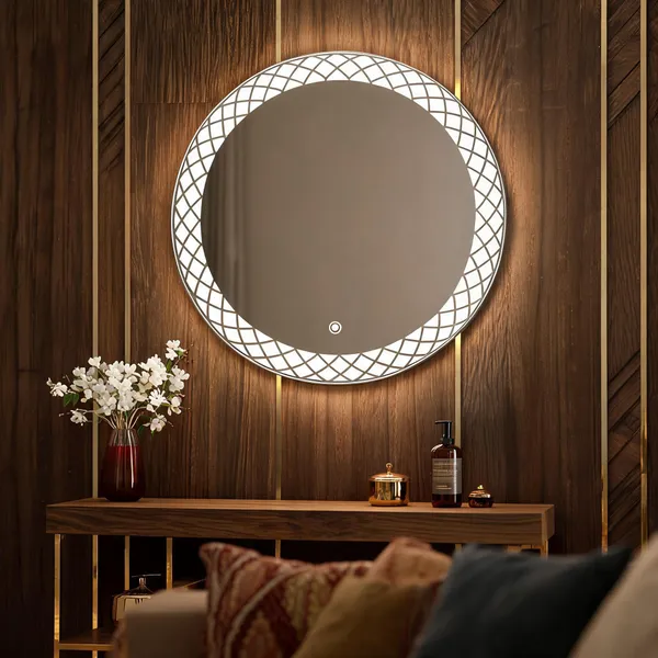 Acrylic_Contemporary_Round_LED_Wall_Mirror