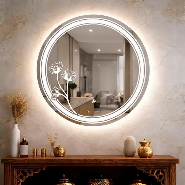 Acrylic_Contemporary_Round_LED_Wall_Mirror