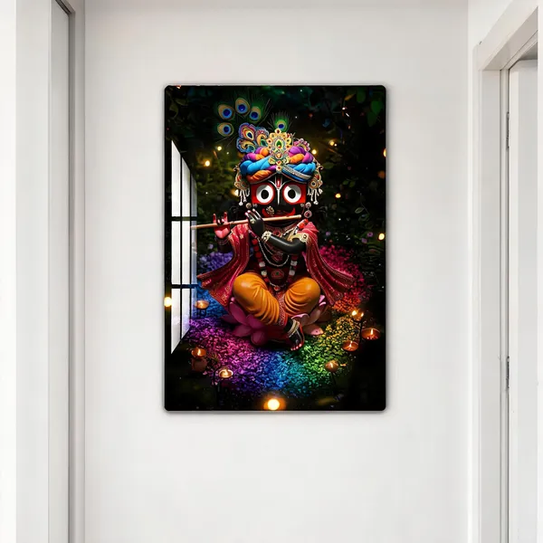 Mdf_Acrylic_Religious_Jagannath_Ji_Wall_Mounted_Frame