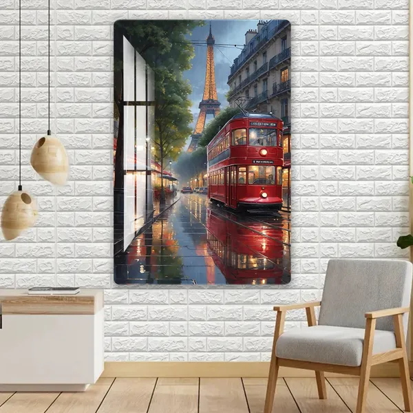 Mdf_Acrylic_Modern_Wall_Art_Wall_Mounted_Frame
