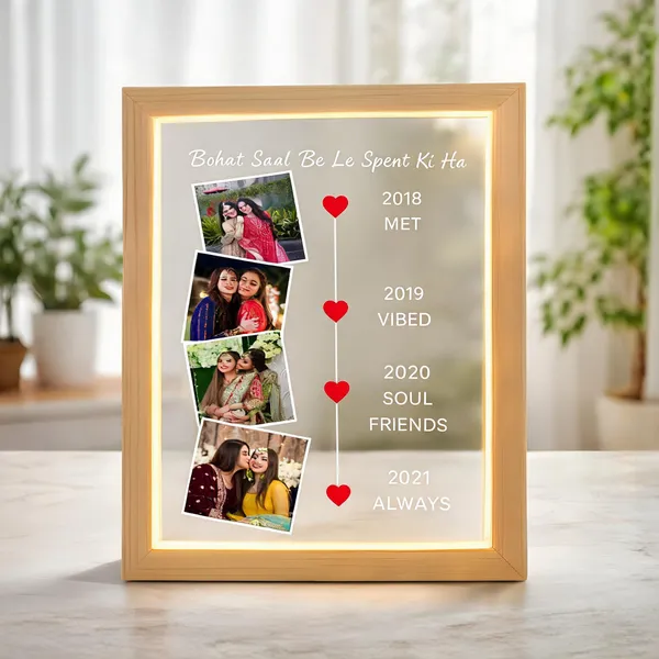 Mdf_Acrylic_Modern_4-Photo_Collage_Friendship_Frame