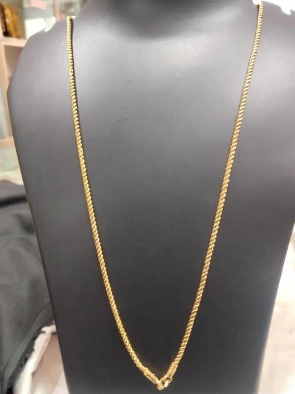 Gold_Panchaloha_Rope_Chain_Necklace_For_Unisex