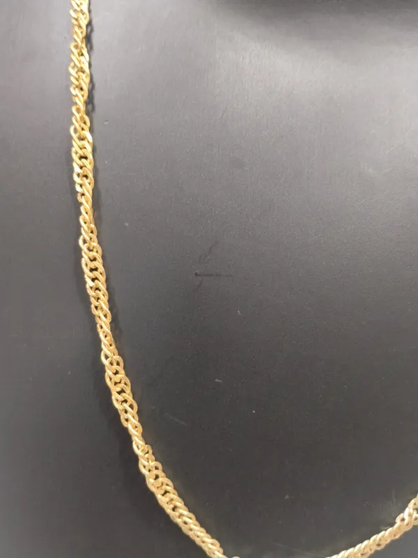 Gold_Panchaloha_Twisted_Chain_Necklace_For_Unisex