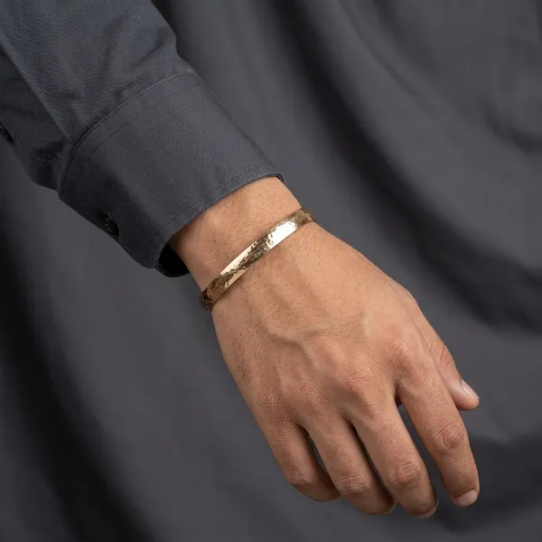 Pure_Panchaloha_unpolished_Hammered_Textured_Kada_For_Men