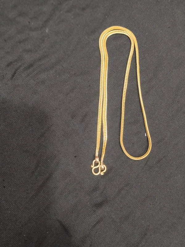 Gold_Panchaloha_Snake_Chain_Necklace_For_Unisex
