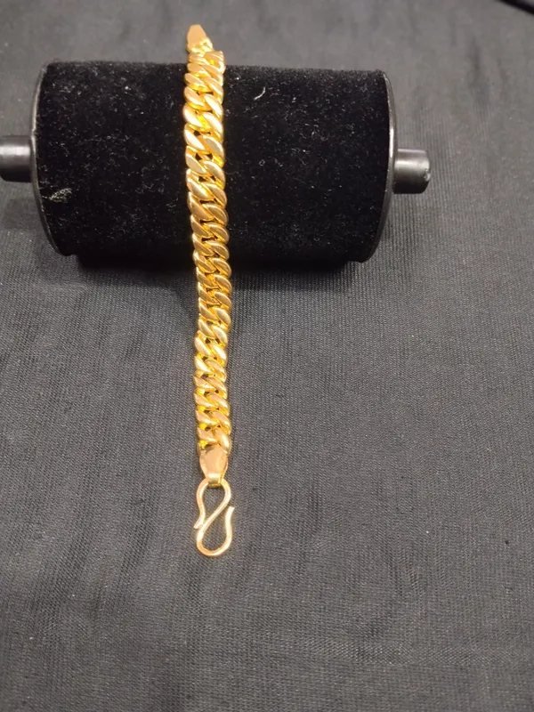 Gold_Panchaloha_Curb_Chain_Bracelet_For_Men