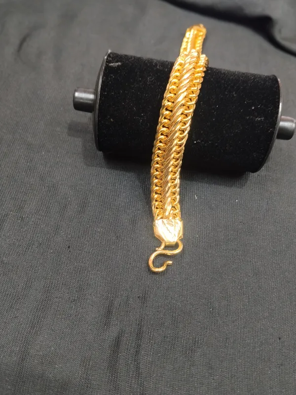 Gold_Panchaloha_Multi_Layer_Chain_Bracelet_For_Men