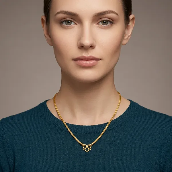 Gold_Panchaloha_Infinity_Pendant_Necklace_For_Women