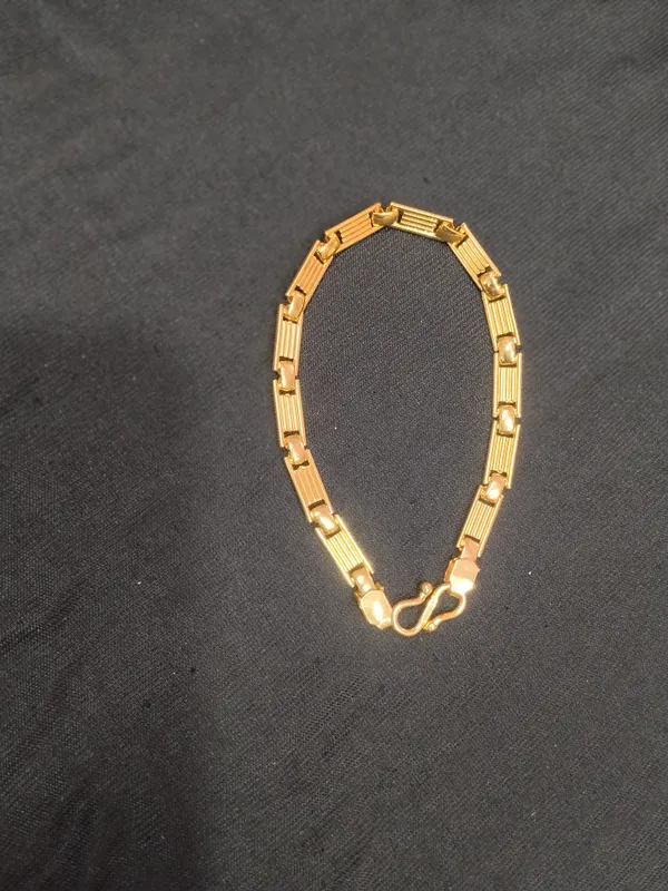 Gold_Panchaloha_Box_Chain_Bracelet_For_Men