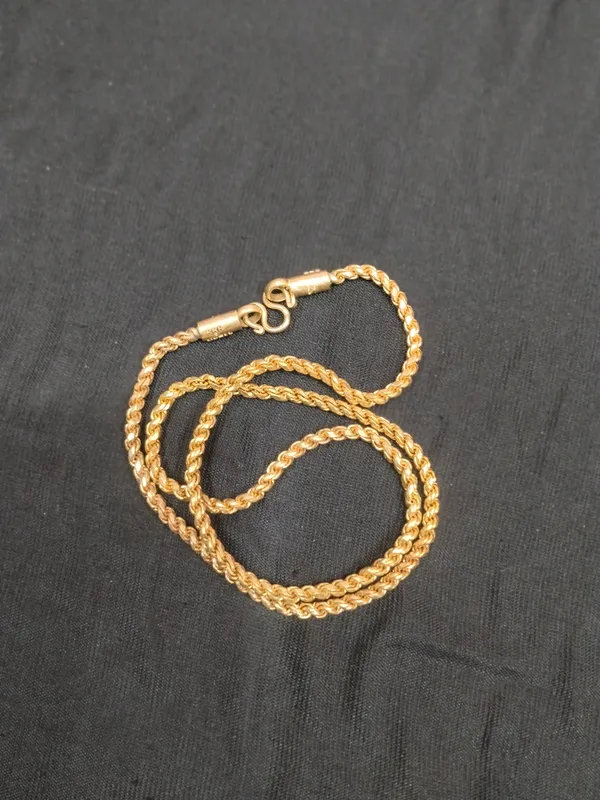 Gold_Panchaloha_Rope_Chain_Necklace_For_Unisex