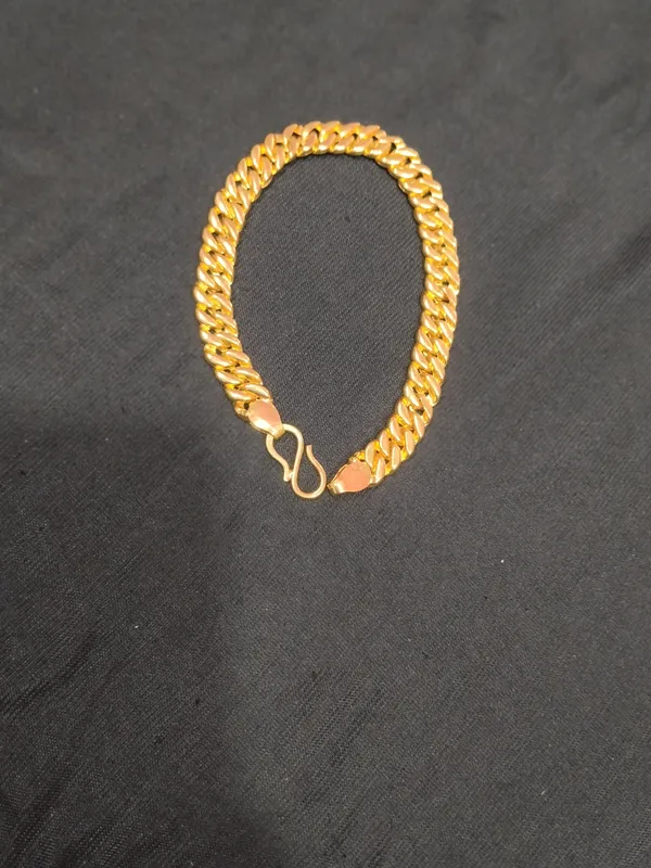 Gold_Panchaloha_Curb_Chain_Bracelet_For_Men