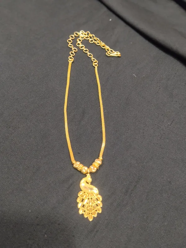 Gold_Panchaloha_Peacock_Pendant_Necklace_For_Women