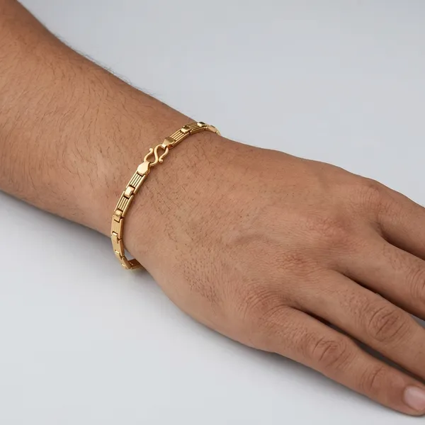 Gold_Panchaloha_Box_Chain_Bracelet_For_Men