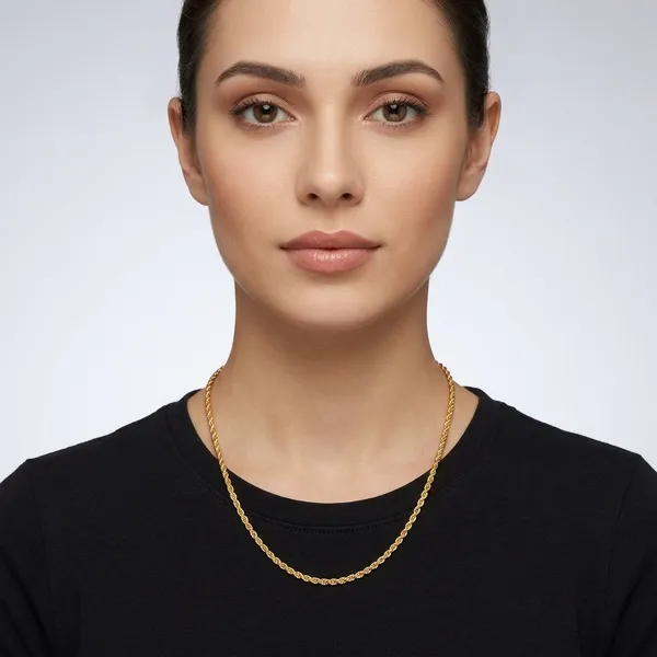 Gold_Panchaloha_Rope_Chain_Necklace_For_Unisex
