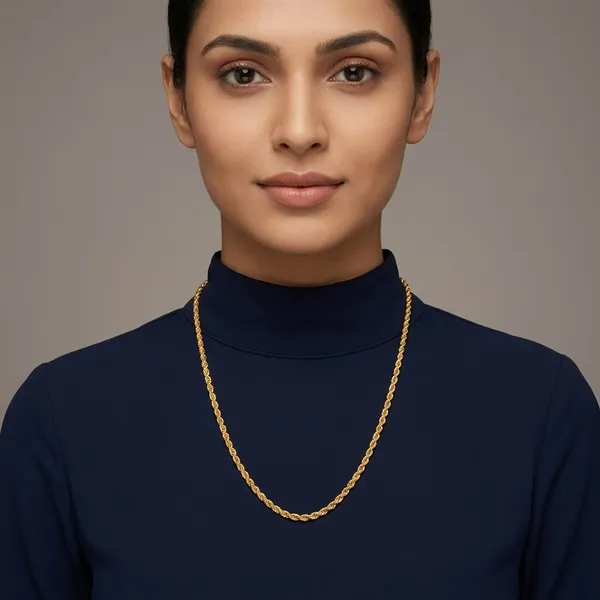Gold_Panchaloha_Rope_Chain_Necklace_For_Unisex