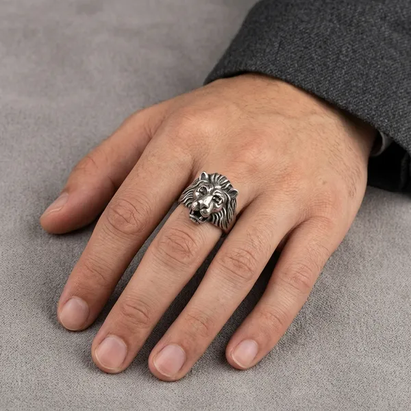 Silver_Sterling_925_Lion_Head_Statement_Ring_For_Men