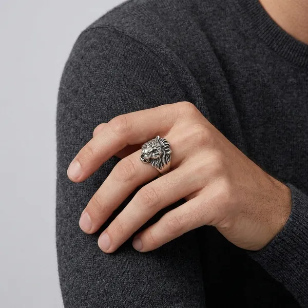 Silver_Sterling_925_Lion_Head_Statement_Ring_For_Men