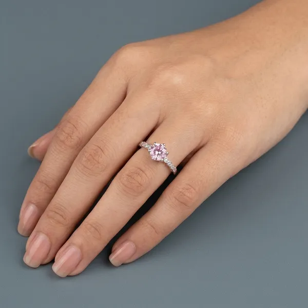 Silver_Sterling_925_Pink_Stone_Solitaire_Ring_For_Women
