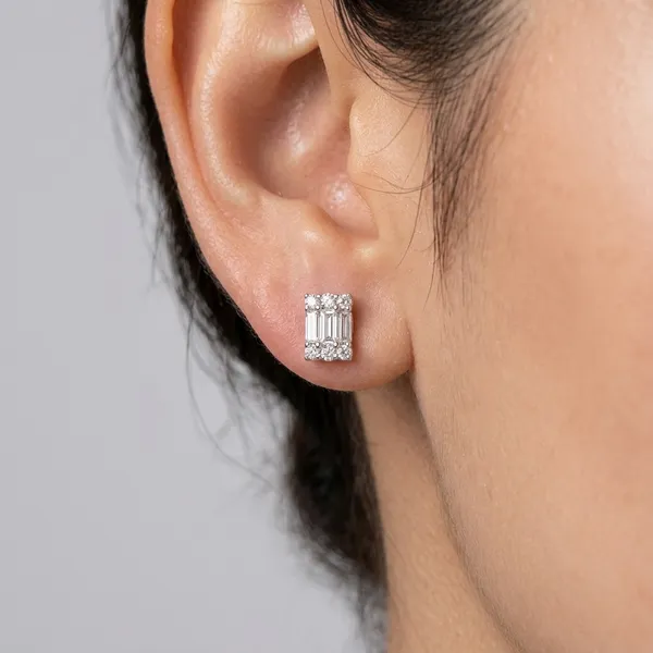 Silver_Sterling_925_Baguette_Cut_Crystal_Stud_Earrings_For_Women