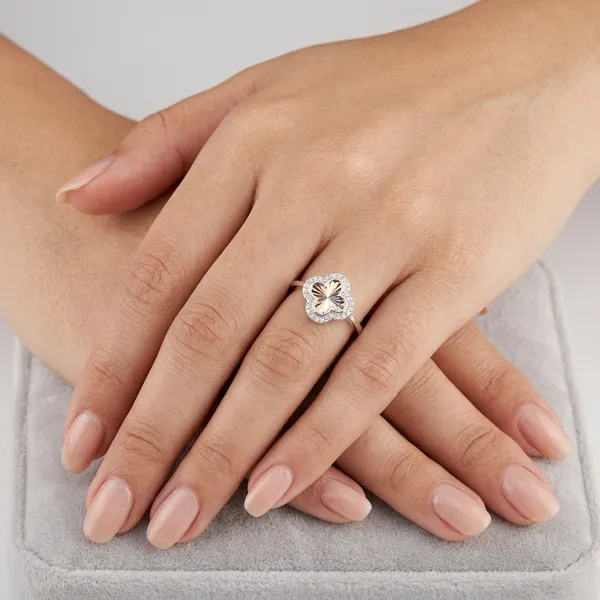 Silver_Sterling_925_Clover_Motif_Ring_For_Women