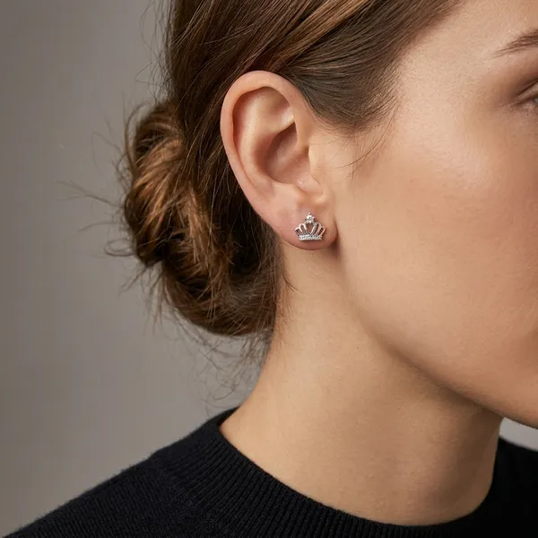 Silver_Sterling_925_Crown_Crystal_Stud_Earrings_For_Women