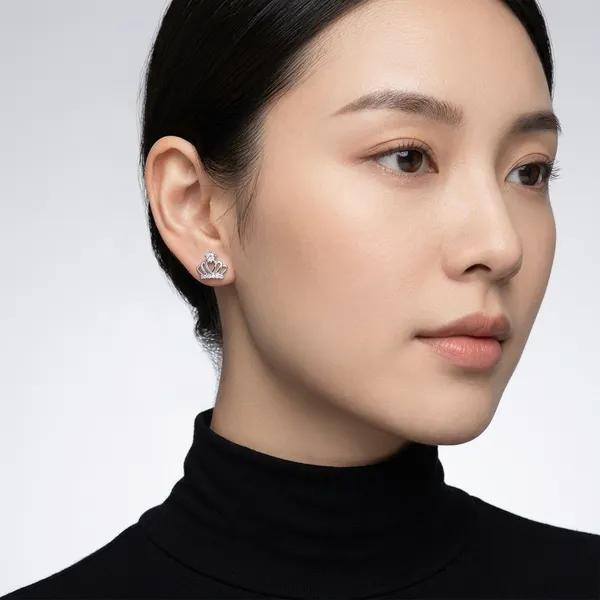 Silver_Sterling_925_Crown_Crystal_Stud_Earrings_For_Women