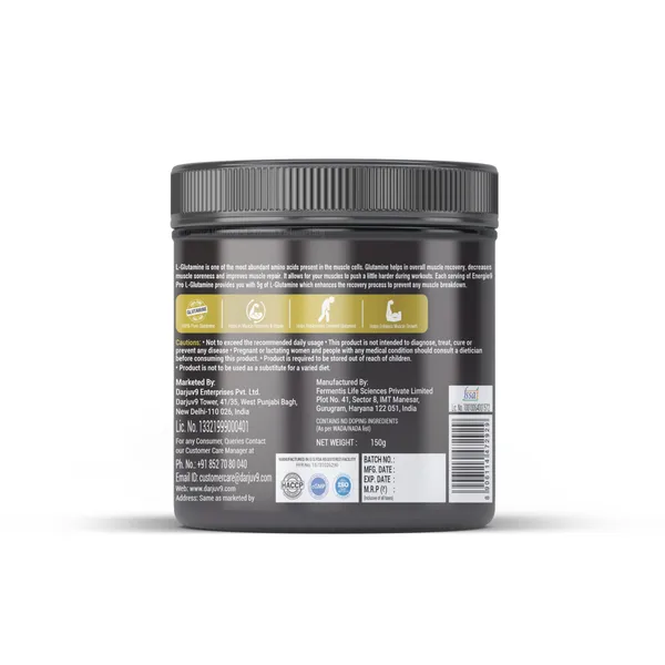 Energie9_Pro_L_Glutamine_Unflavoured_150gm