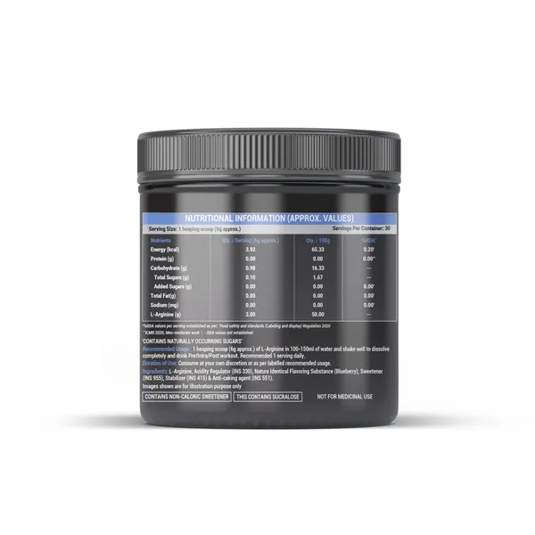 Energie9_Pro_L_Arginine_Blueberry_180gm