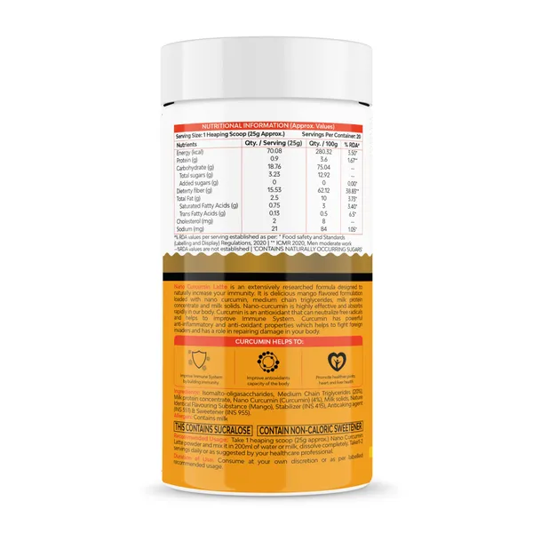Rootin_Nano_Curcumin_Latte_Mango_Flavour_500_Gm