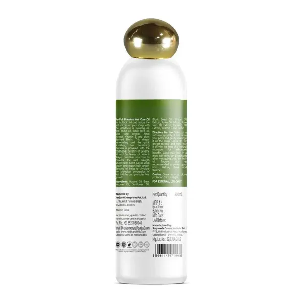 De_Fall_Premium_Hair_Care_Oil_200_Ml