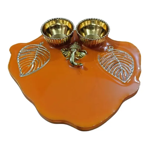 Resin_Tilak_Platter_With_Ganesh
