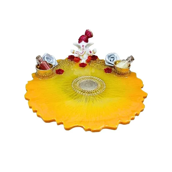 Resin_Roli_Chawal_Platter