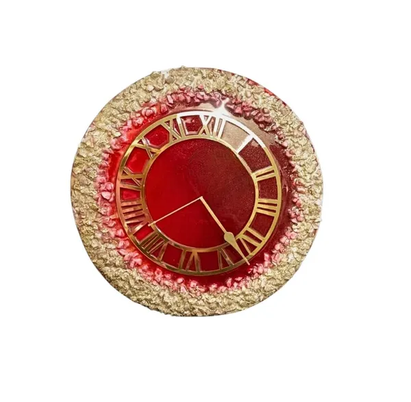 Resin_Wall_Clock_On_Mdf_Base