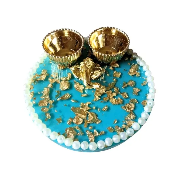 Resin_Roli_Chawal_Platter