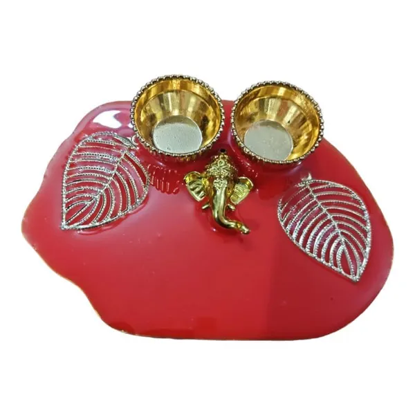 Resin_Tilak_Platter_With_Ganesh