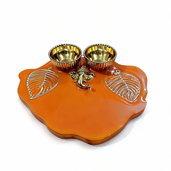 Resin_Tilak_Platter_With_Ganesh