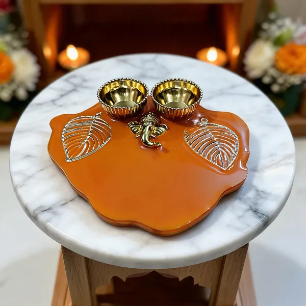 Resin_Tilak_Platter_With_Ganesh