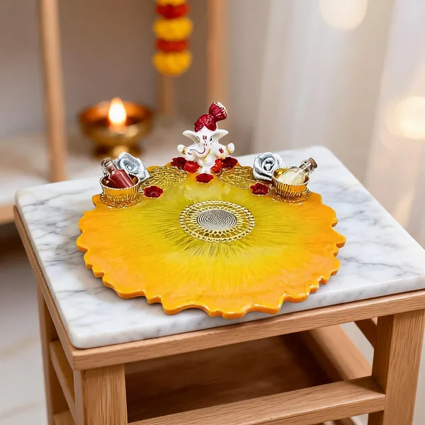 Resin_Roli_Chawal_Platter
