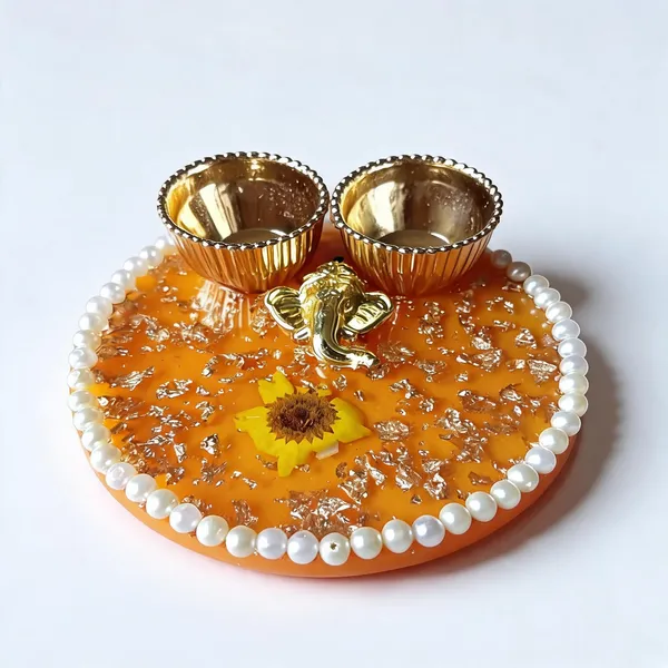 Resin_Roli_Chawal_Platter