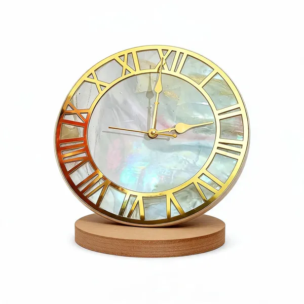 Resin_Wall_Clock_On_Mdf_Base