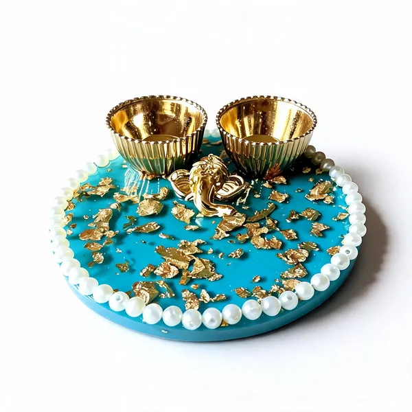 Resin_Roli_Chawal_Platter