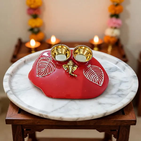 Resin_Tilak_Platter_With_Ganesh