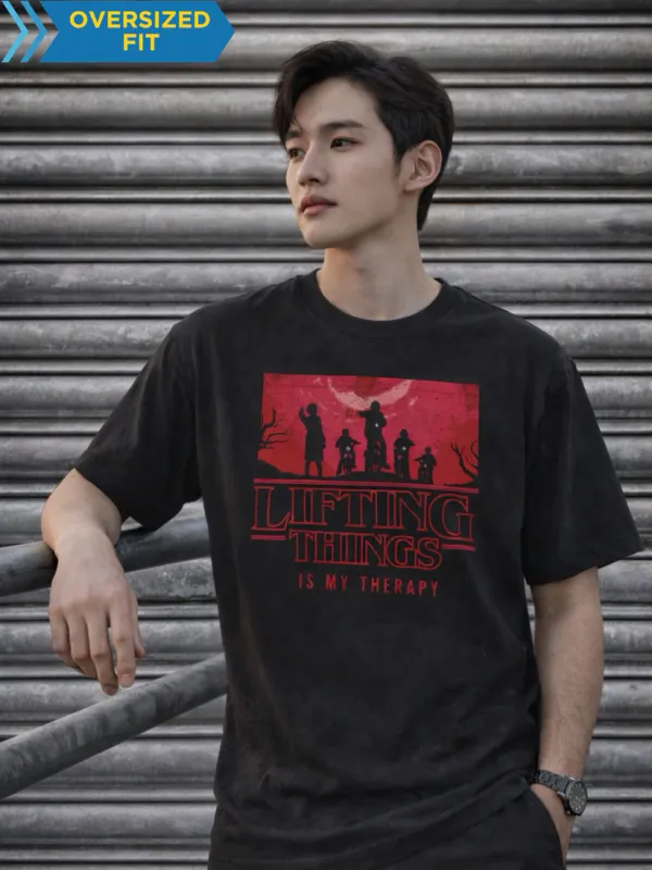 Lifting_Things_Black_Cotton_Oversized__T-Shirt