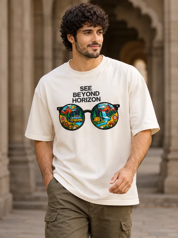 Beyond_Horizon_Off_White_Cotton_Oversized_T-Shirt